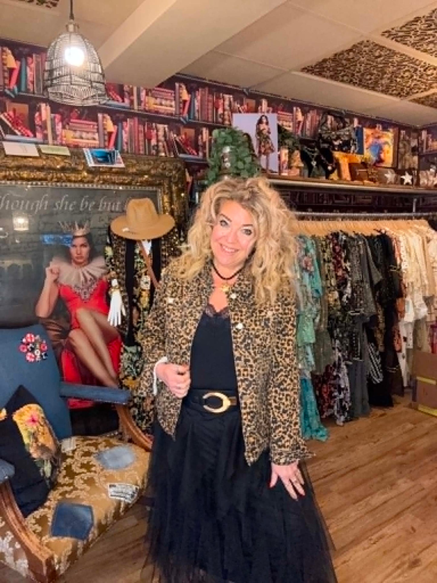 THE 'LUNA' SUPER SOFT LEOPARD PRINT STRETCH DENIM JACKET FLATTERING FEMALE FIT