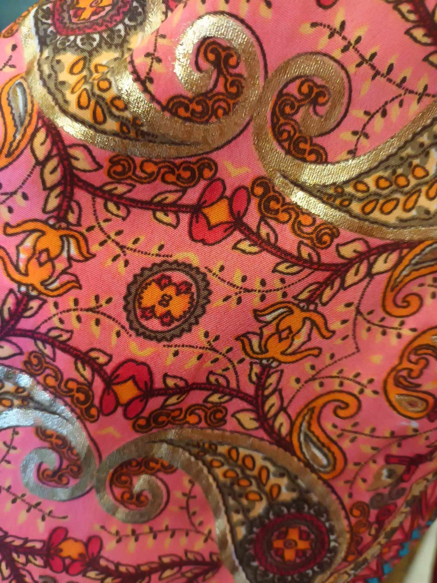 'AUTUMN FIESTA' BEAUTIFUL SPICE COLOURED DRESS FROM OUR EXCLUSIVE SPANISH COLLECTION