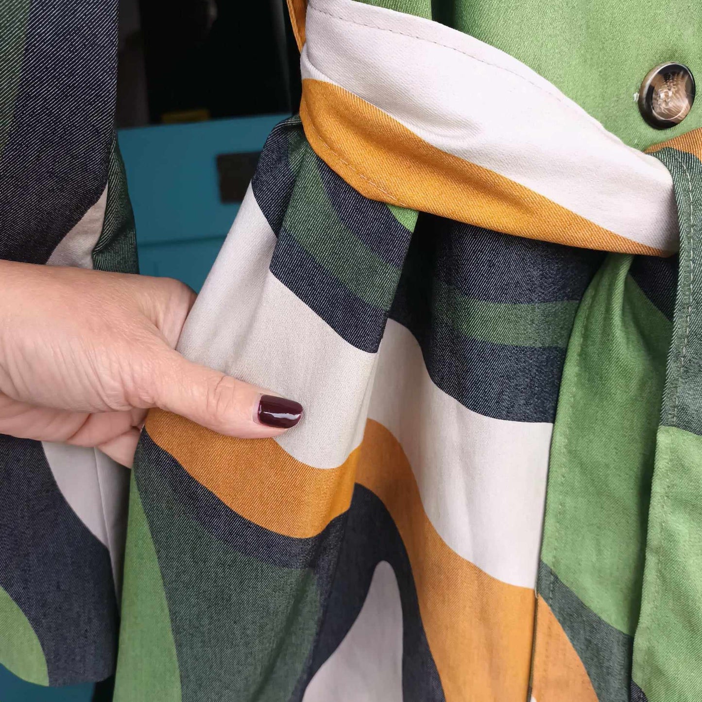 THE 'CELENE' STATEMENT BELTED TRENCH COAT IN TWO GLORIOUS VINTAGE INSPIRED PRINTS