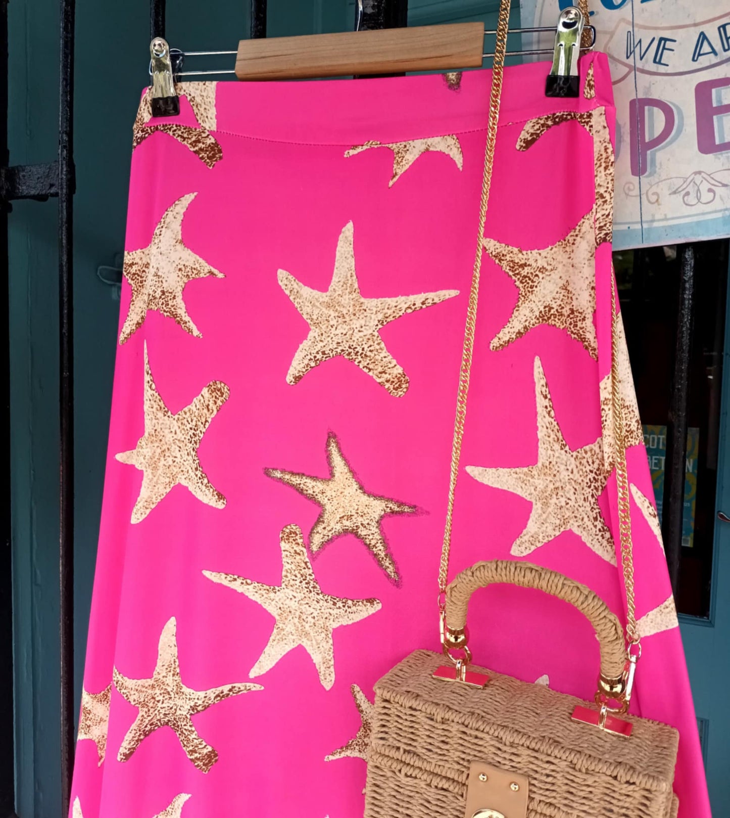 THE 'STARDUST' MAXI SKIRT. STUNNING LIGHTWEIGHT SLINKY FEEL. BLACK, PINK OR CREAM