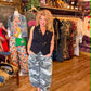 THE 'GOLDIE'SUPER SOFT CAMO PRINT STRETCH WAIST OVERSIZED POCKET COCOON PANTS