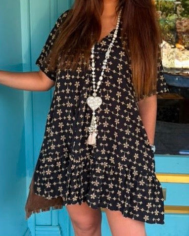 THE 'ESME' BRODERIE ANGLAISE DRESS WITH CUTE POCKETS FROM OUR EXCLUSIVE SPANISH COLLECTION