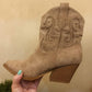 THE 'COLORADO' ULTRA COMFORT WESTERN STYLE EMBELLISHED BOOT IN NEUTRAL TAUPE