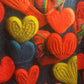 THE 'RAINBOW HEARTS' SUPER SOFT LIGHTWEIGHT V NECK JUMPER