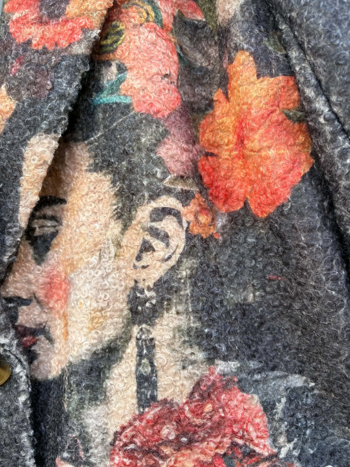 THE 'FRIDA'S RAINBOW' STUNNING STATEMENT BLAZER FEATURING FRIDA, BUTTERFLIES AND CELESTIAL SUNS