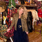 THE 'LUNA' SUPER SOFT LEOPARD PRINT STRETCH DENIM JACKET FLATTERING FEMALE FIT