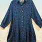 THE 'ZIGGY' LEOPARD POP PRINT FABULOUSLY FLATTERING SHIRT DRESS WITH CUTE POCKETS