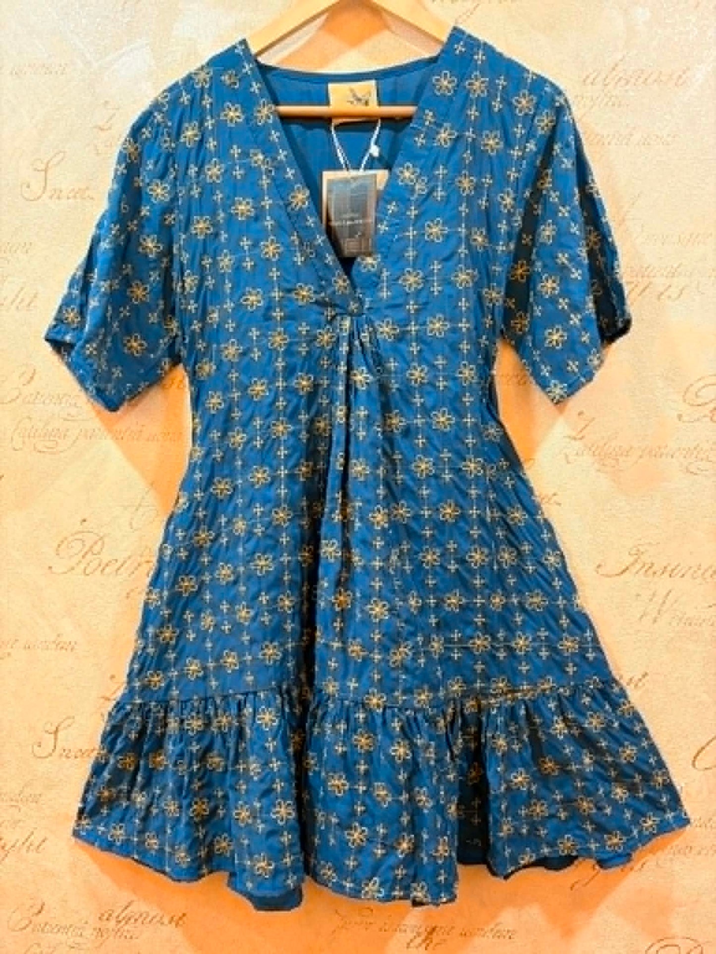 THE 'ESME' BRODERIE ANGLAISE DRESS WITH CUTE POCKETS FROM OUR EXCLUSIVE SPANISH COLLECTION
