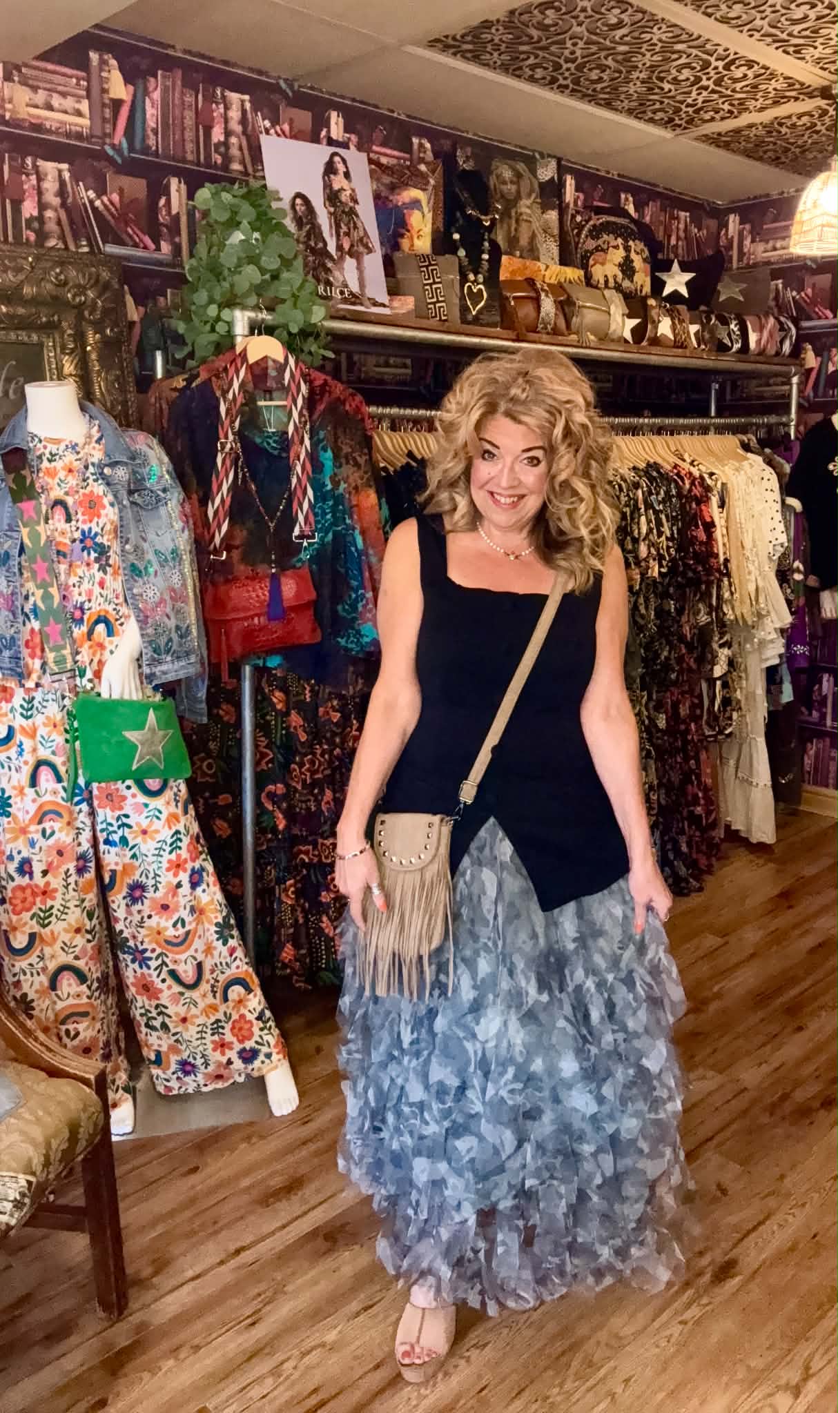 THE 'CASSIE' FABULOUS CAMO PRINT FROTHY TULLE SKIRT WITH COMFORTABLE ELASTICATED WAIST 10 to 20