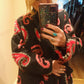 THE 'PERFECTLY PAISLEY' BEAUTIFUL EDGE TO EDGE BOUCLE COCOON COAT IN A STUNNING PAISLEY DESIGN