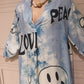 'HIPPIE TRIP' PEACE AND LOVE QUIRKY FLOATY DAY DRESS FESTIVAL/HOLIDAY UK 10-18