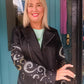 'HARLEY' STUNNING EMBELLISHED BIKER JACKET