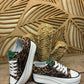 THE 'URBAN JUNGLE' SUPER COMFORT SPORTY LEOPARD PLATFORM PUMP STYLE TRAINERS FROM OUR HEAVENLY FEET RANGE