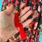 THE 'ALHAMBRA BIRD OF PARADISE' BREATH TAKING MULTI BIRD PRINT DRESS FROM OUR EXCLUSIVE SPANISH COLLECTION
