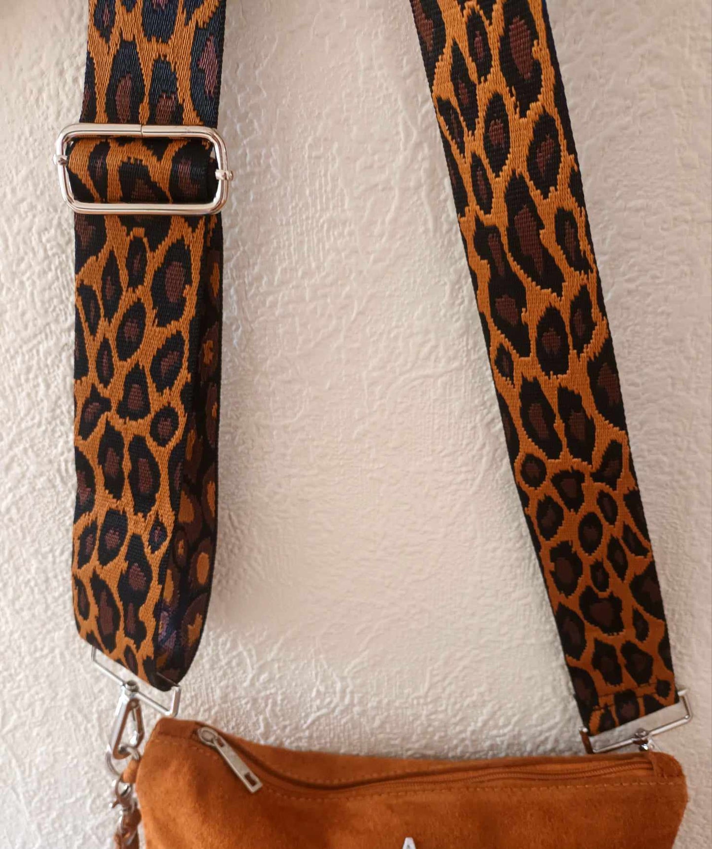 'SUPERSTAR ROCK CHICK' THREE WAY BAG (TAN/LEOPARD )