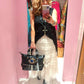 'MYSTICA' FABULOUS MYSTIC EYE DETAIL OVERSIZED HANDBAG WITH SHOULDER STRAP