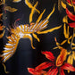 THE 'PARADISO' BIRD PRINT BUTTON FRONT FLIPPY TUNIC DRESS SPANISH DESIGN