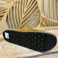 THE 'MADRID' CLASSIC SHIMMERY GOLD FOOTBED SUPER COMFORT SLIDER