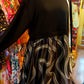 THE 'DECO' BEAUTIFULLY VERSATILE ART DECO PRINT COCOON DRESS WITH POCKETS