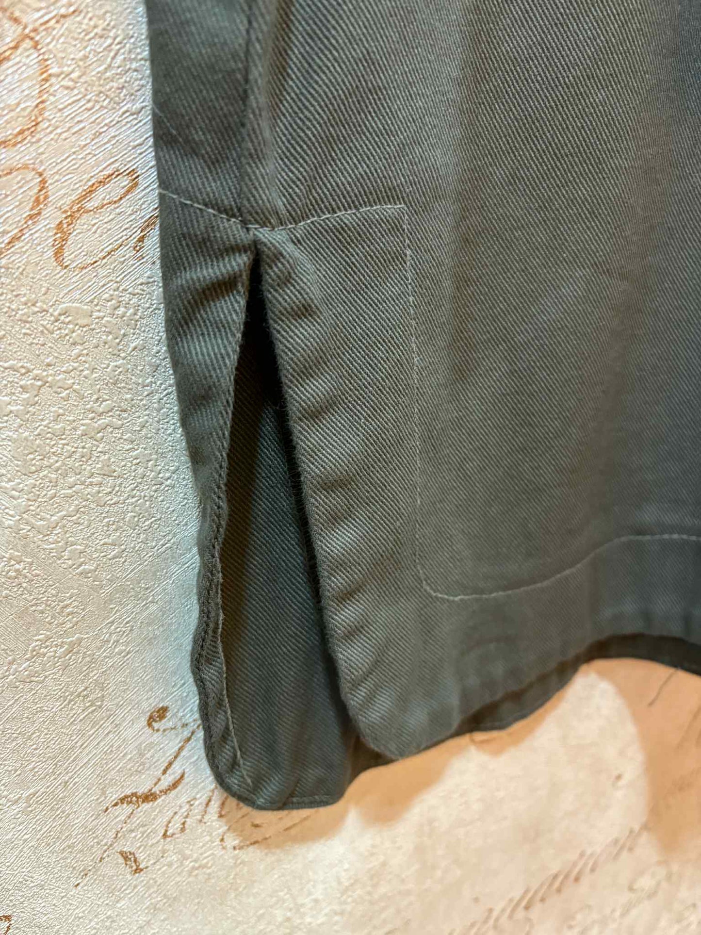 THE 'SUPERNOVA' PERFECT ROCK CHICK ARMY JACKET IN KHAKI GREEN WITH BUCKLE DETAIL