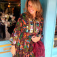 THE 'LYLA' EXQUISITE QUALITY RICHLY EMBELLISHED BELL SLEEVE NEEDLECORD DRESS FROM OUR EXCLUSIVE SPANISH RANGE
