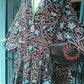 THE 'PARADISO GARDENIA' DRESS BUTTON FRONT BALLOON SLEEVE DRESS FROM OUR EXCLUSIVE SPANISH RANGE