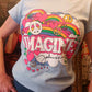 'ROCK STAR RANGE' FEMALE FIT T SHIRT JOHN LENNON, LOVE, PEACE AND RAINBOWS
