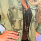 THE 'COMMANDO KITCH' FABULOUS MILITARY STYLE CAMO PRINT JACKET FREE SIZE UK 10 TO 18