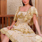 THE 'NATALIA' RICHLY BEADED FLIPPY BOHEMIAN DRESS IN BLACK/GOLD OR CREAM/GOLD FROM OUR SPANISH COLLECTION