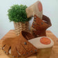 THE 'CATALINA' BEAUTIFUL HANDMADE LEATHER CLOG STYLE MULES FROM OUR 'MADE IN SPAIN' COLLECTION
