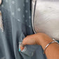 THE 'DOTTIE SPARKLE' POLKA DOT SPOT, SPARKLE DETAIL FABULOUSLY FLATTERING COCOON DRESS