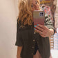 THE 'COMMANDO KITCH' LOVEHEART EMBELLISHED ARMY JACKET IN KHAKI OR SAND
