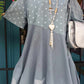 THE 'DOTTIE SPARKLE' POLKA DOT SPOT, SPARKLE DETAIL FABULOUSLY FLATTERING COCOON DRESS