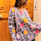 THE 'HAYZEE HAPPY FACE' RETRO 80'S STYLE OVERSIZED KNIT FROM OUR PARISIAN RANGE