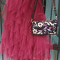 THE 'MIRANDA' BEAUTIFUL FROTHY TULLE STRETCH WAIST SKIRT IN RUBY OR GOLD