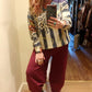 THE 'ARTY LEOPARD' BEAUTIFUL LUXURIOUS SOFT FEEL HOTCHPOTCH PRINT COSY KNIT