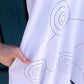 THE 'DOTTIE SPARKLE' POLKA DOT SPOT, SPARKLE DETAIL FABULOUSLY FLATTERING COCOON DRESS
