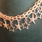 THE 'STARGAZER' STUNNING SHIMMERY STAR EMBELLISHED NECKLACE IN SILVER OR GOLD COLOURS