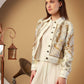 THE 'VARSA' EXQUISITELY EMBELLISHED BUTTON FRONT JACKET FROM OUR EXCLUSIVE SPANISH COLLECTION FOUR COLOUR OPTIONS