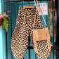 PANTALONES COCODRILO CON CINTURA ELÁSTICA Y ESTAMPADO DE LEOPARDO SUPERSUAVE 'ROXY'