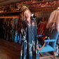 THE 'HERITAGE' STUNNING SILK BLEND BUTTON THROUGH SHIRT DRESS WITH POCKETS