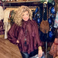 THE 'RHIANNON' FABULOUS WATERFALL FRILL FRONT BALLOON SLEEVE BLOUSE WITH TIE NECK DETAIL THREE COLOURS!
