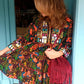 THE 'LYLA' EXQUISITE QUALITY RICHLY EMBELLISHED BELL SLEEVE NEEDLECORD DRESS FROM OUR EXCLUSIVE SPANISH RANGE