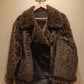 THE 'DUO LEOPARD' REVERSIBLE FAUX FUR & FAUX LEATHER COAT TWO COATS IN ONE!
