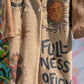THE CELESTIAL VIBES STUNNING SUN, MOON AND MYSTIC PRINT BUTTON FRONT BORG COAT