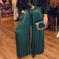 THE 'SASSY' LUXURIOUS FEEL SUPER SWISHY SATIN TROUSERS WITH ELASTICATED WAIST FOUR COLOURS
