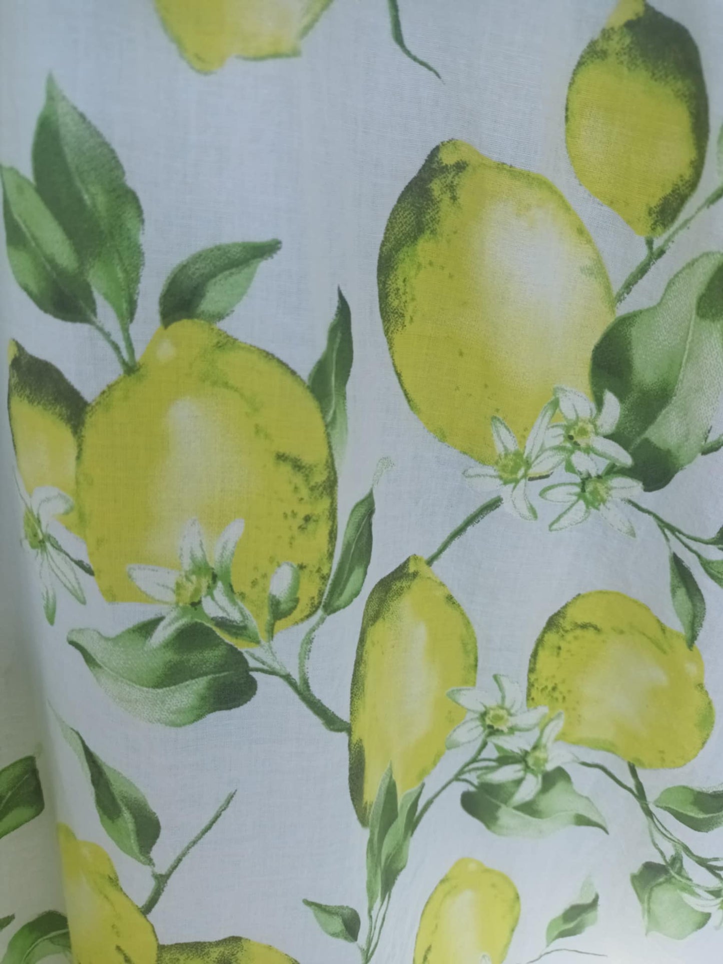 THE 'LIMONCELLO' PRETTY V NECK COTTON DAY DRESS WITH POCKET DETAIL