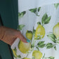 THE 'LIMONCELLO' PRETTY V NECK COTTON DAY DRESS WITH POCKET DETAIL