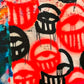 THE 'MYSTIC GRAFFITI' BOLD AND BRIGHT MAXI SKIRT WITH ELASTICATED WAIST
