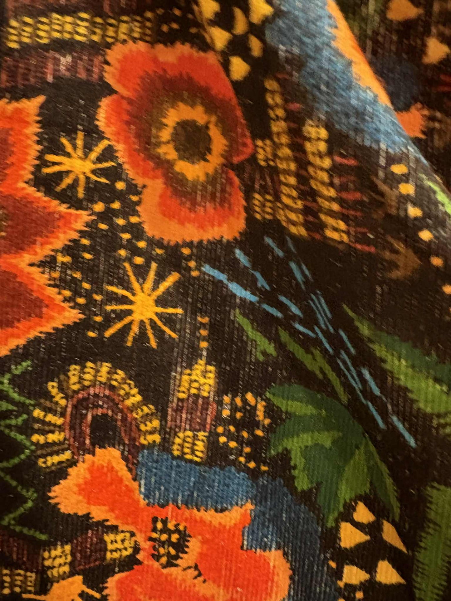 THE 'LYLA MIDI' EXQUISITELY EMBELLISHED BRIGHT AND BEAUTIFUL NEEDLECORD DRESS FROM OUR EXCLUSIVE SPANISH COLLECTION